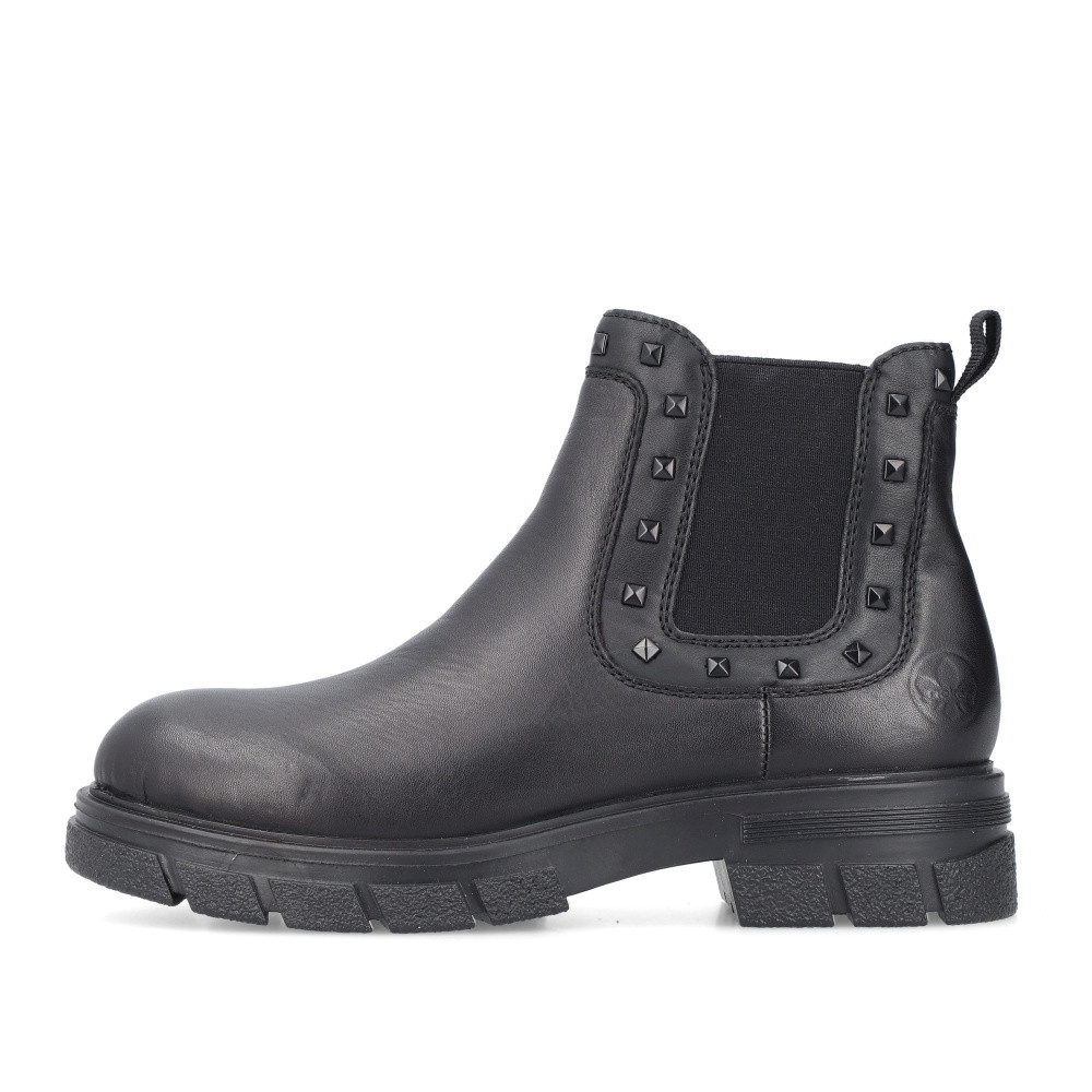 detail Dámská kotníková obuv RIEKER Z9154-00 černá W4