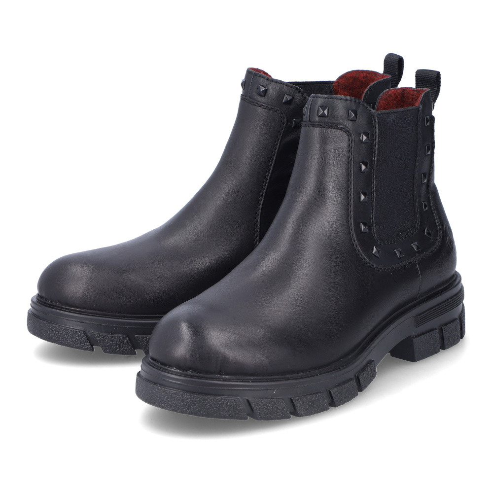 detail Dámská kotníková obuv RIEKER Z9154-00 černá W4