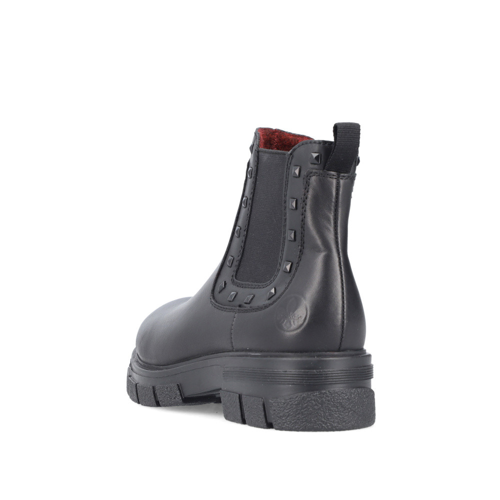 detail Dámská kotníková obuv RIEKER Z9154-00 černá W4