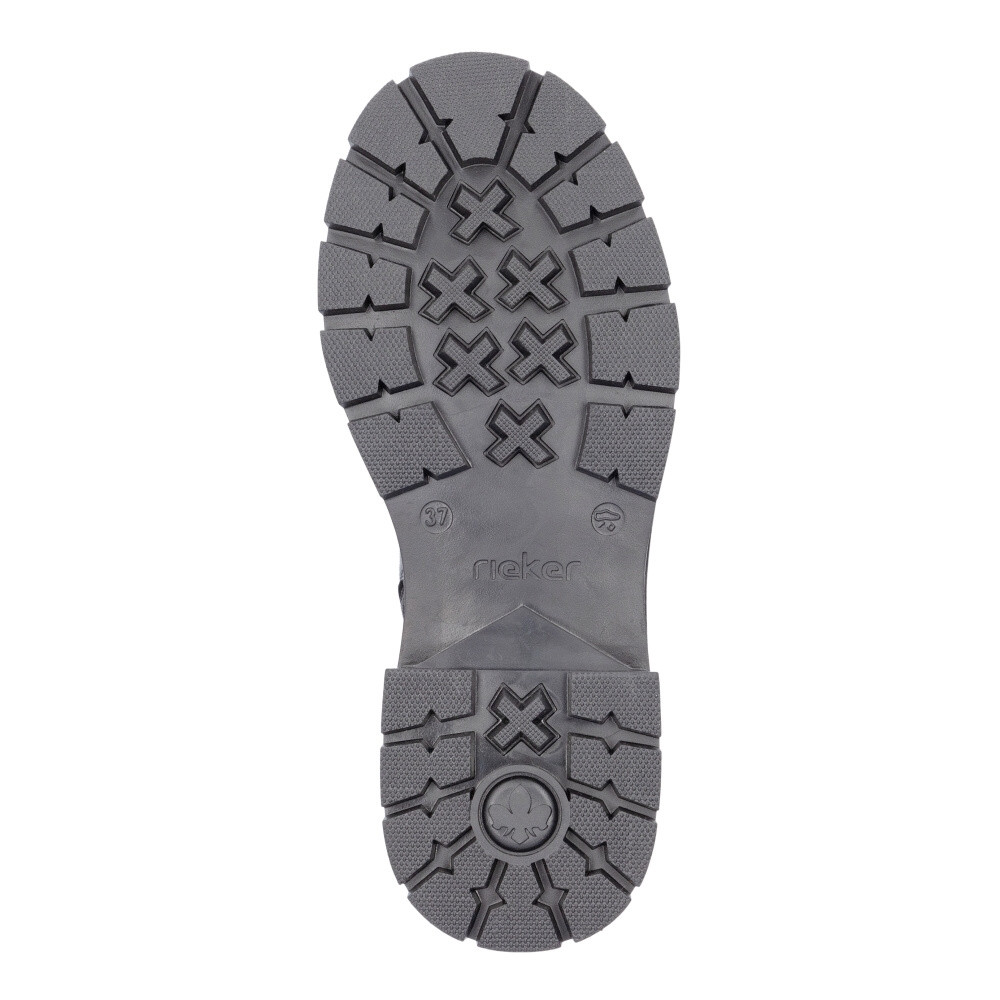 detail Dámská kotníková obuv RIEKER Z9802-00 černá W4