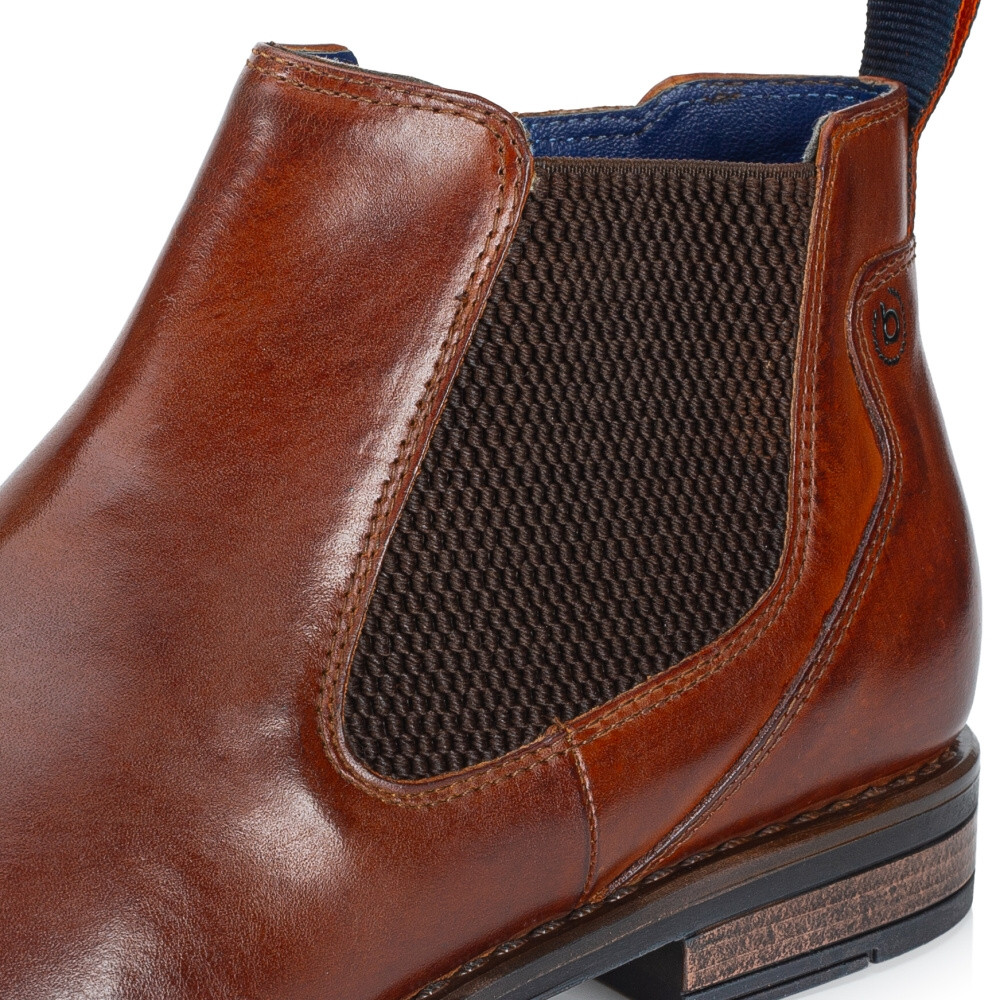 detail Pánská kotníková obuv BUGATTI AO530-6300 hnědá W4