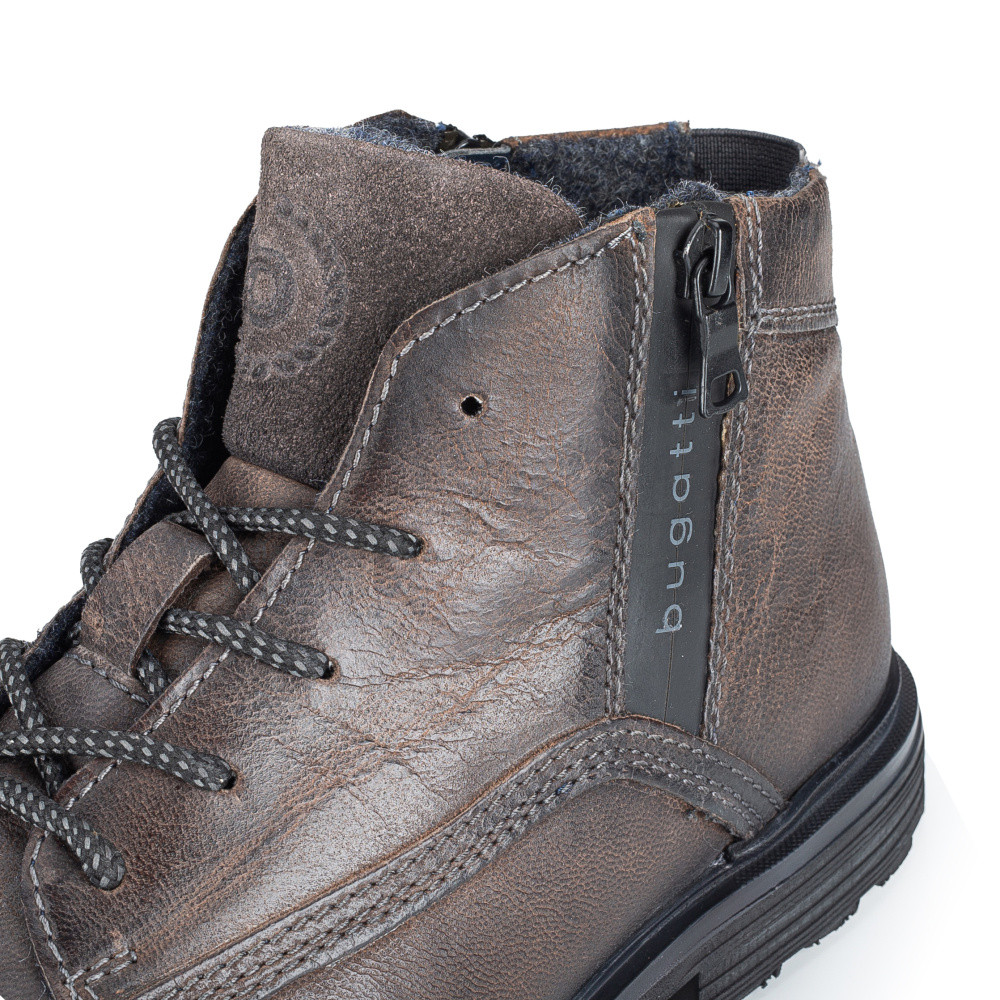 detail Pánská kotníková obuv BUGATTI A0U3L-1100 šedá W4