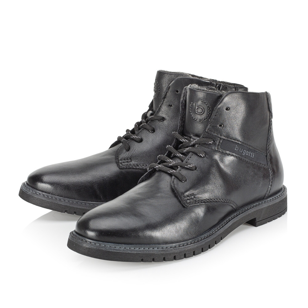 detail Pánská kotníková obuv BUGATTI 8373C-1000 černá W4