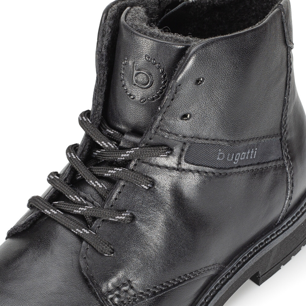 detail Pánská kotníková obuv BUGATTI 8373C-1000 černá W4