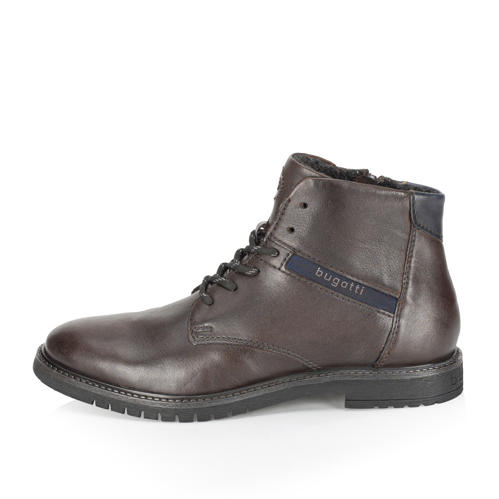 detail Pánská kotníková obuv BUGATTI 8373C-6100 hnědá W4