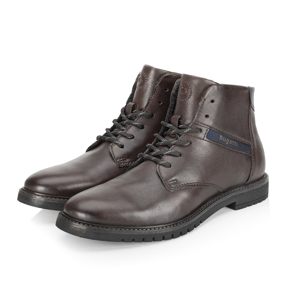 detail Pánská kotníková obuv BUGATTI 8373C-6100 hnědá W4