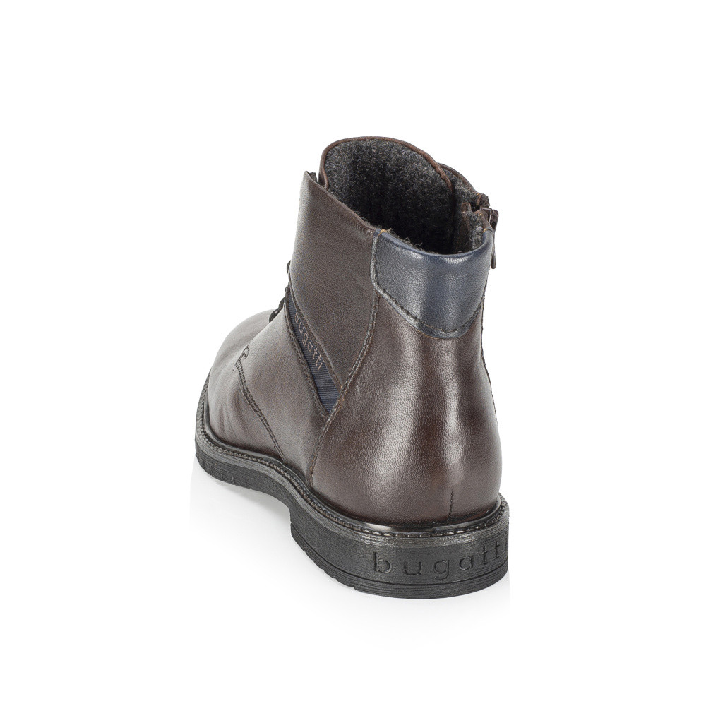 detail Pánská kotníková obuv BUGATTI 8373C-6100 hnědá W4