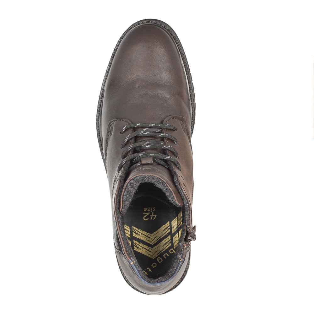 detail Pánská kotníková obuv BUGATTI 8373C-6100 hnědá W4