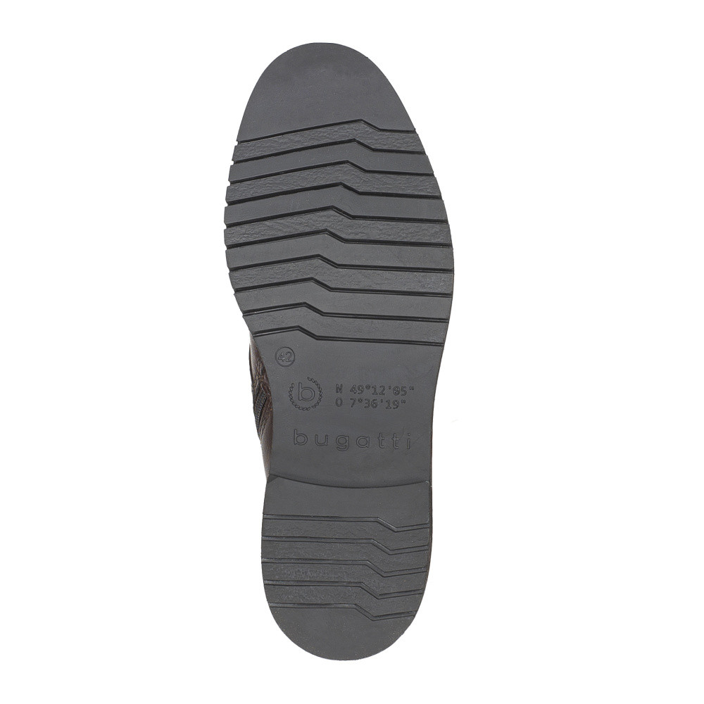 detail Pánská kotníková obuv BUGATTI 8373C-6100 hnědá W4