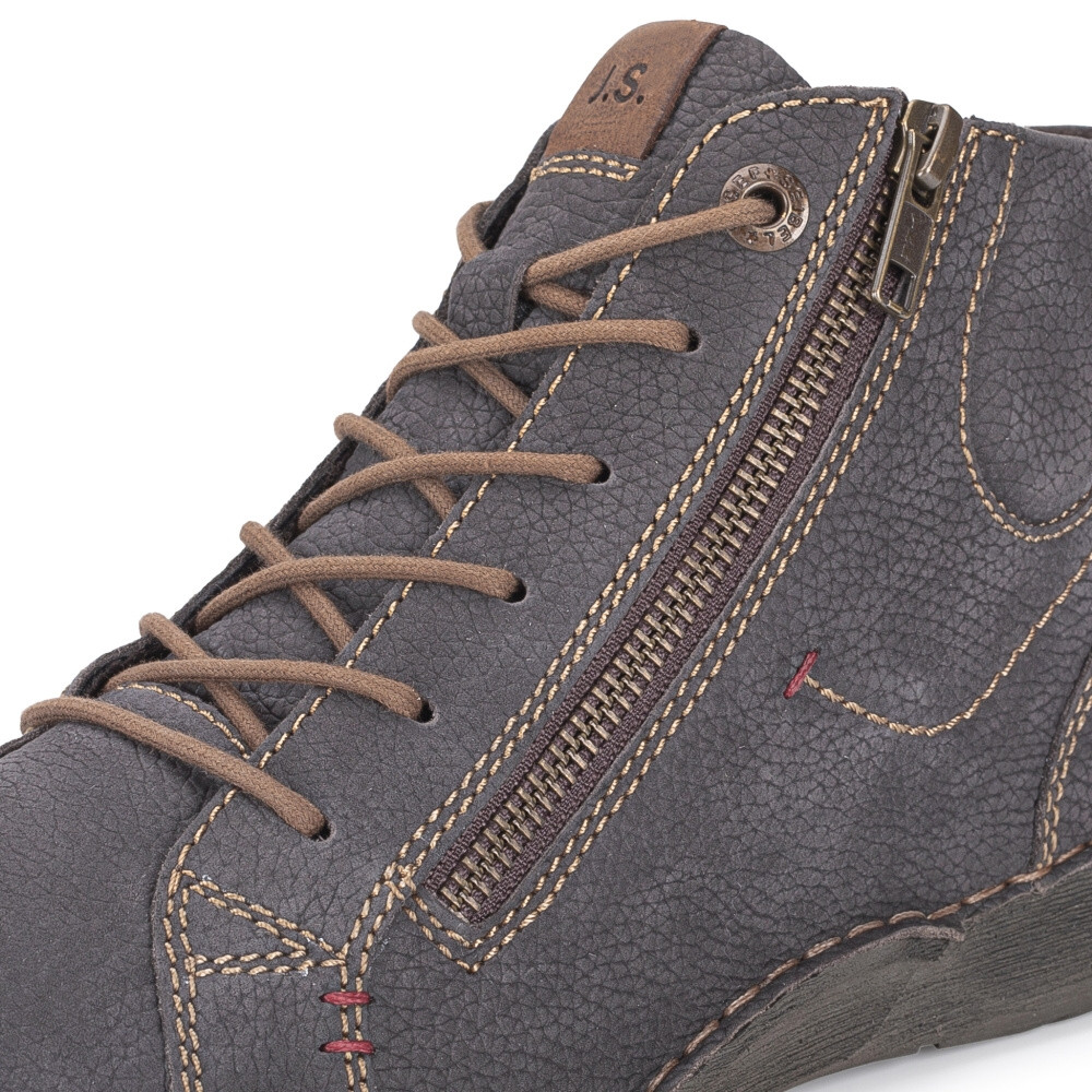 detail Dámská kotníková obuv JOSEF SEIBEL 59667 šedá W4