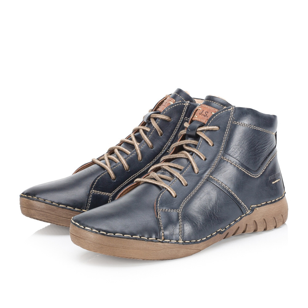 detail Dámská kotníková obuv JOSEF SEIBEL 89201 modrá W4