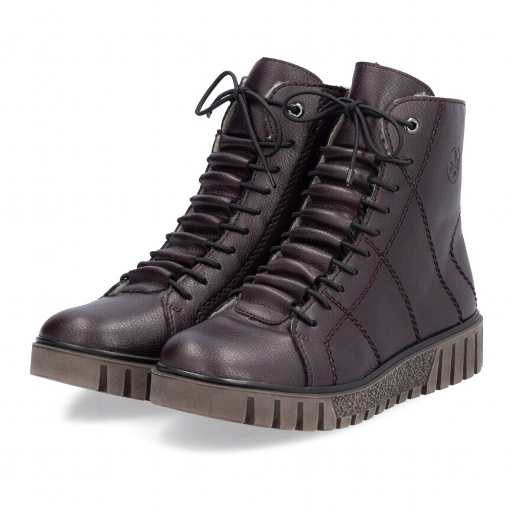 detail Dámská kotníková obuv RIEKER Y3420-35   RED   H/W4