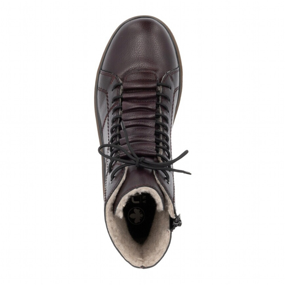 detail Dámská kotníková obuv RIEKER Y3420-35   RED   H/W4