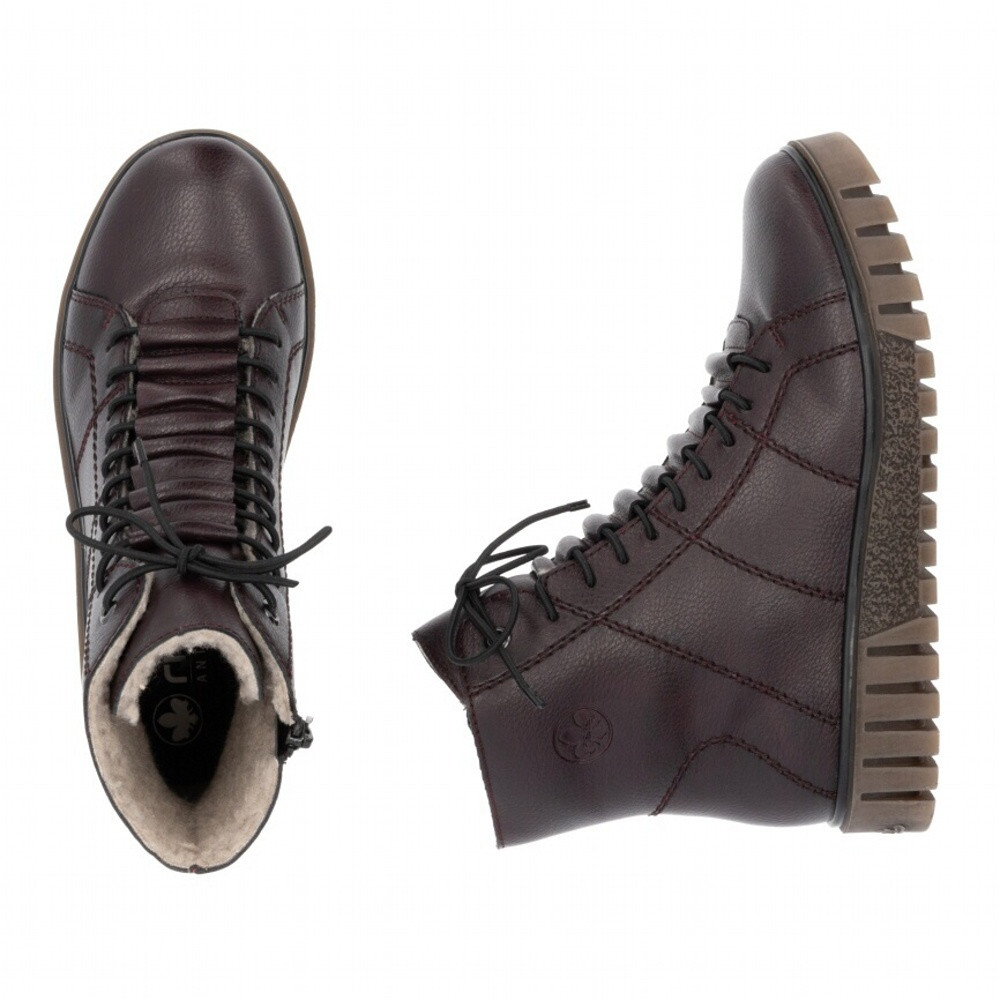 detail Dámská kotníková obuv RIEKER Y3420-35   RED   H/W4