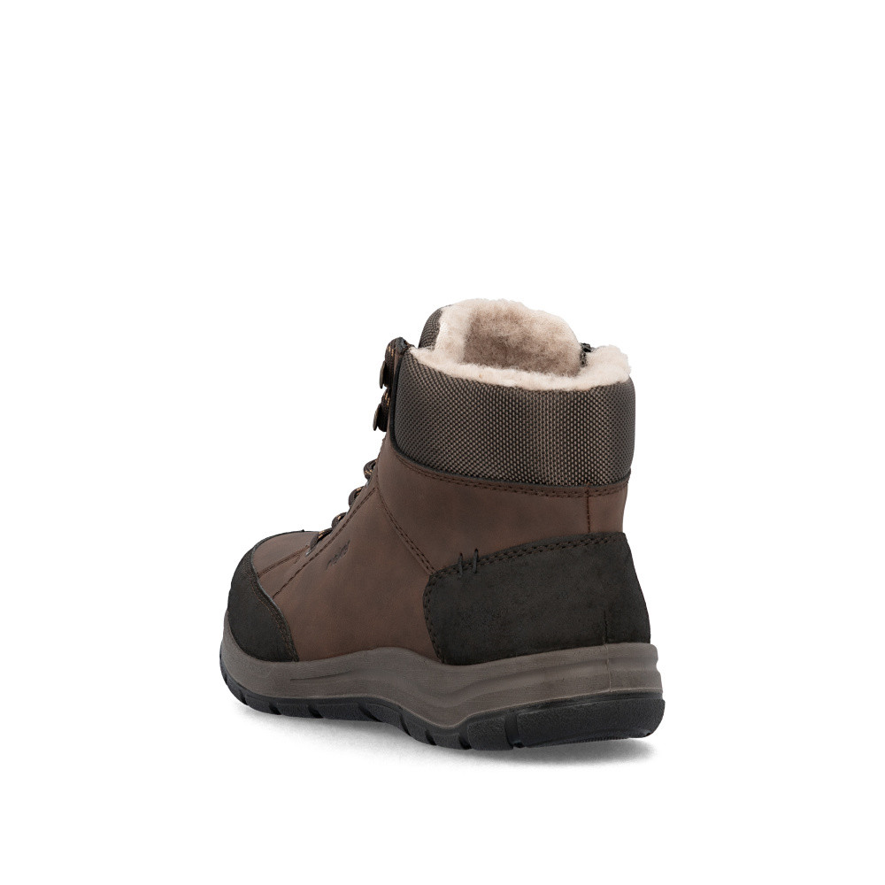 detail Pánská kotníková obuv RIEKER 03640-22 hnědá W5