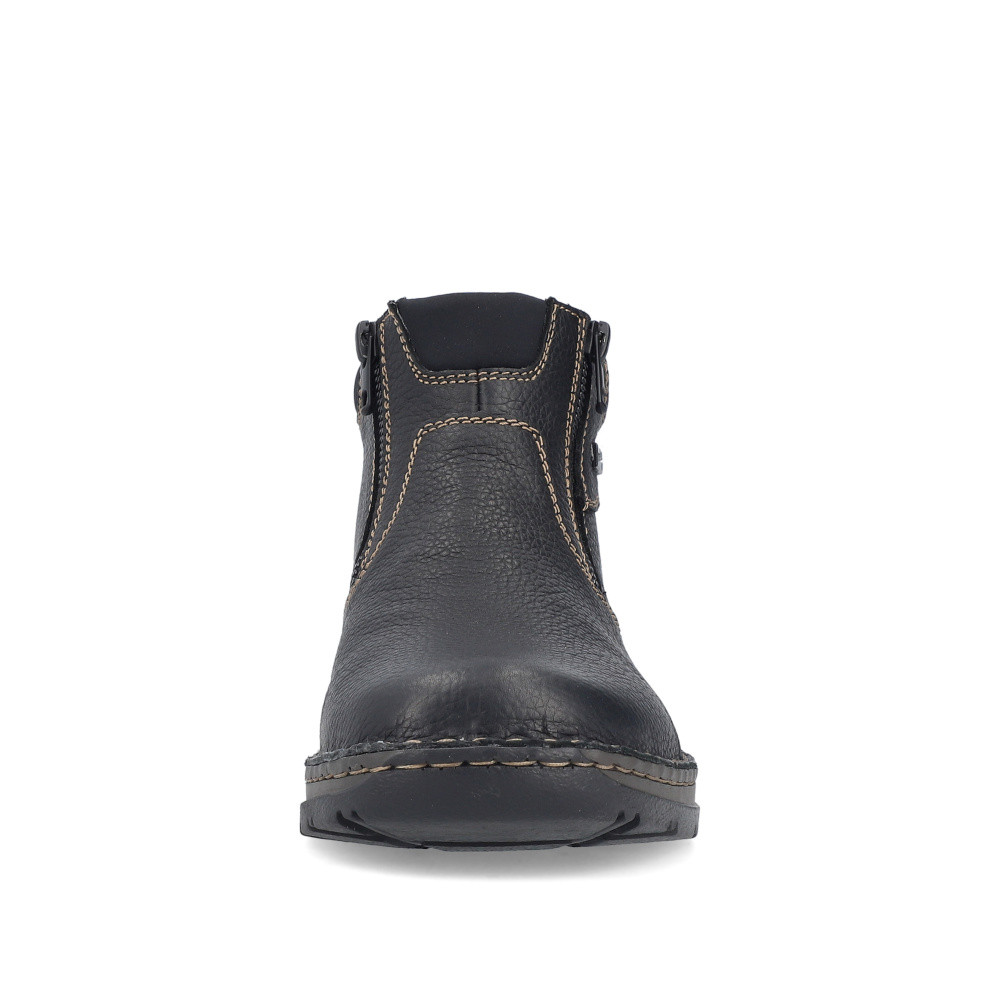 detail Pánská kotníková obuv RIEKER 05362-00 černá W5