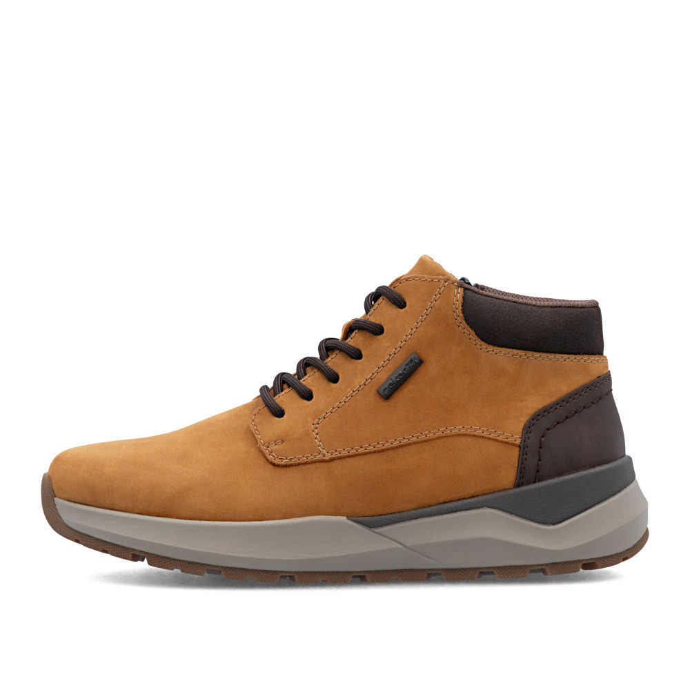 detail Pánská kotníková obuv RIEKER 06001-68 žlutá W5