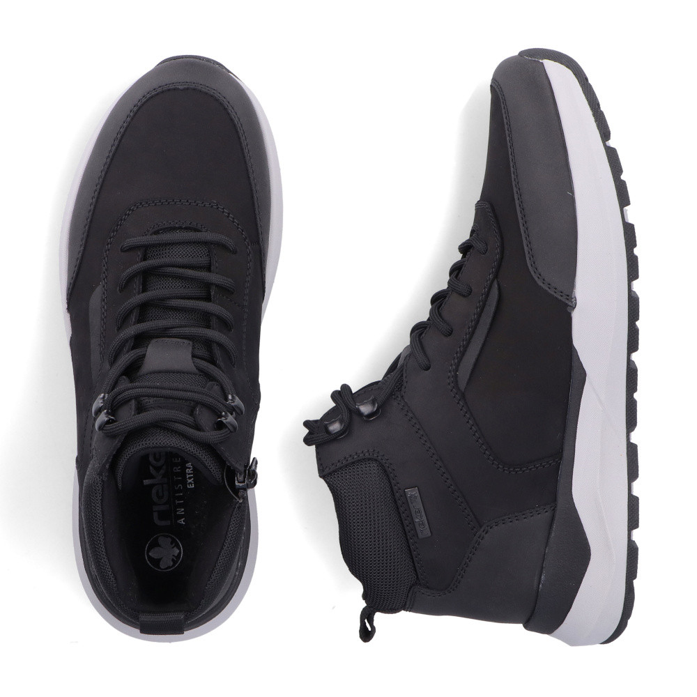 detail Pánská kotníková obuv RIEKER 06030-01 černá W5