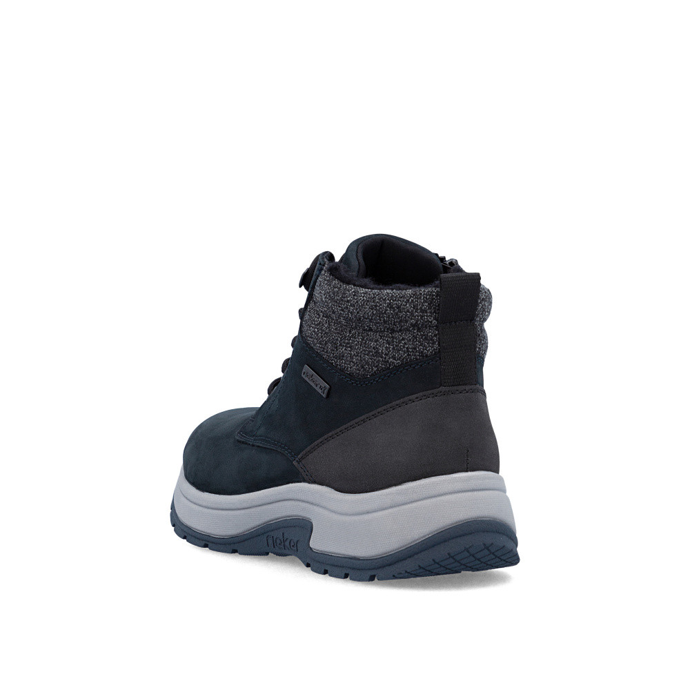 detail Pánská kotníková obuv RIEKER 11004-14 modrá W5