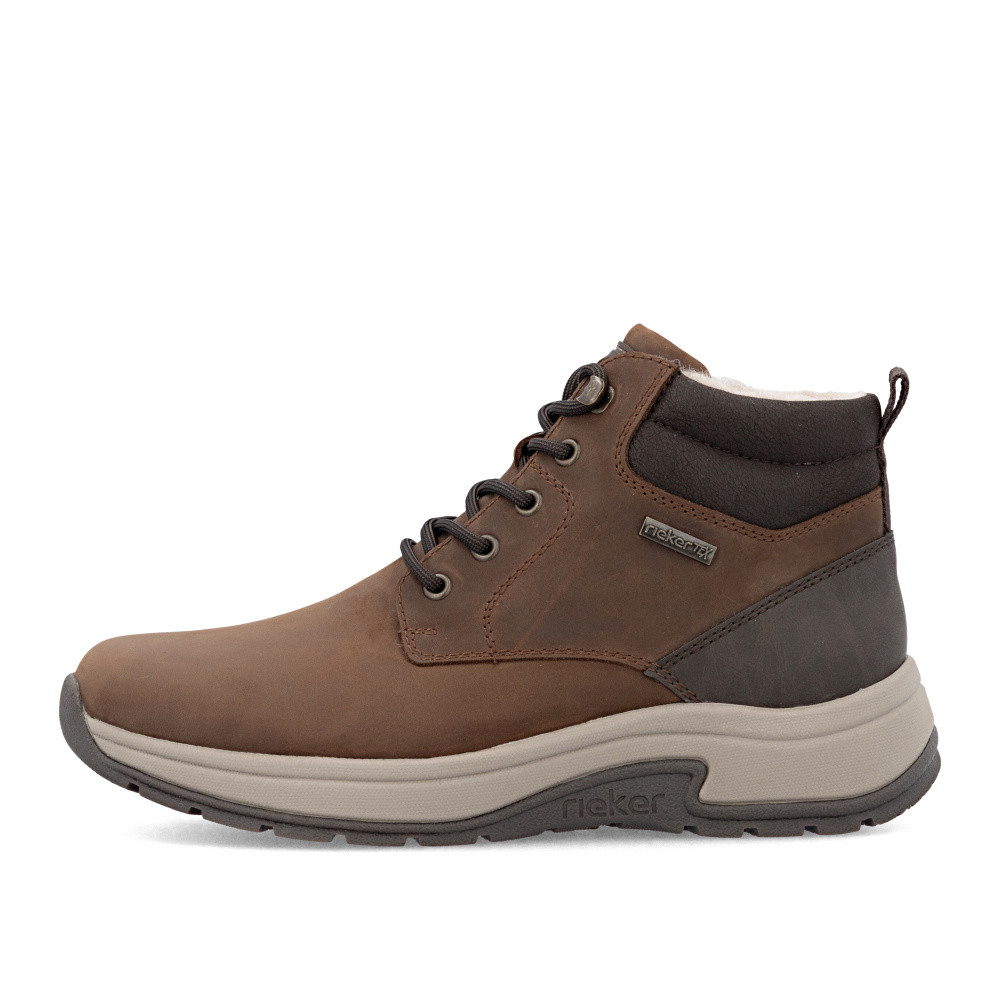 detail Pánská kotníková obuv RIEKER 11004-22 hnědá W5