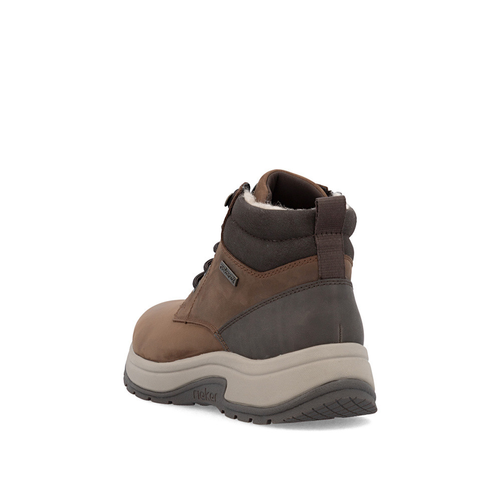 detail Pánská kotníková obuv RIEKER 11004-22 hnědá W5