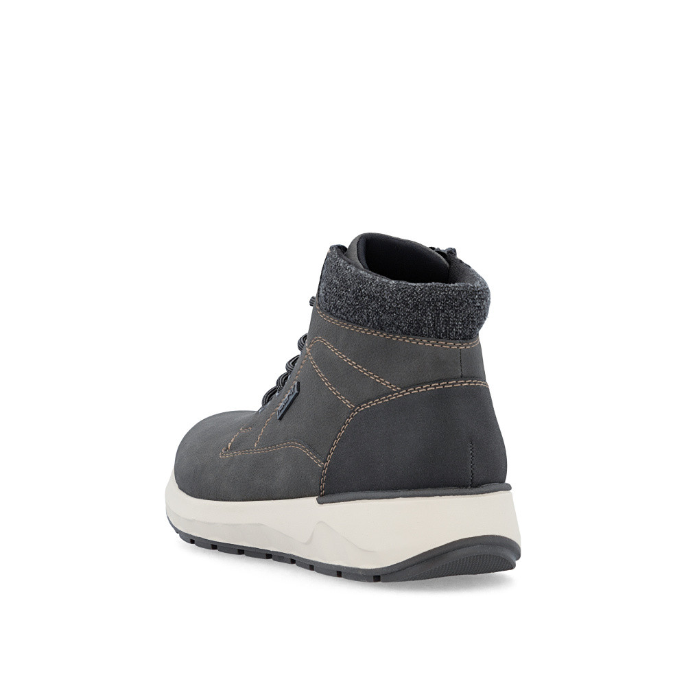 detail Pánská kotníková obuv RIEKER 11502-45 šedá W5