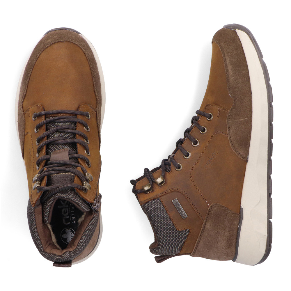 detail Pánská kotníková obuv RIEKER 11530-24 hnědá W5