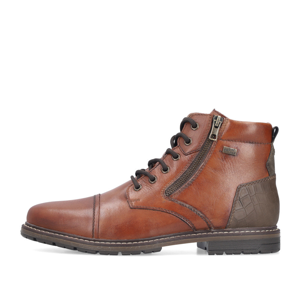 detail Pánská kotníková obuv RIEKER 13704-24 hnědá W5
