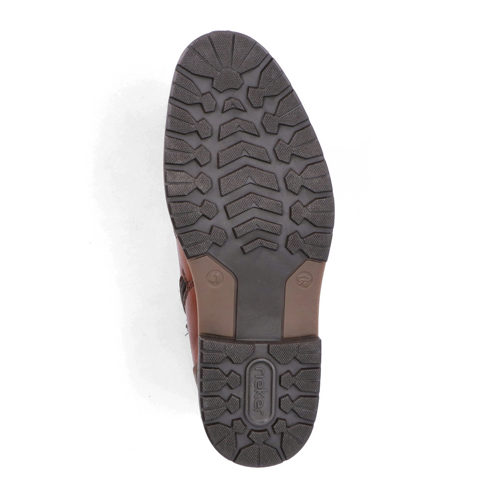 detail Pánská kotníková obuv RIEKER 13704-24 hnědá W5