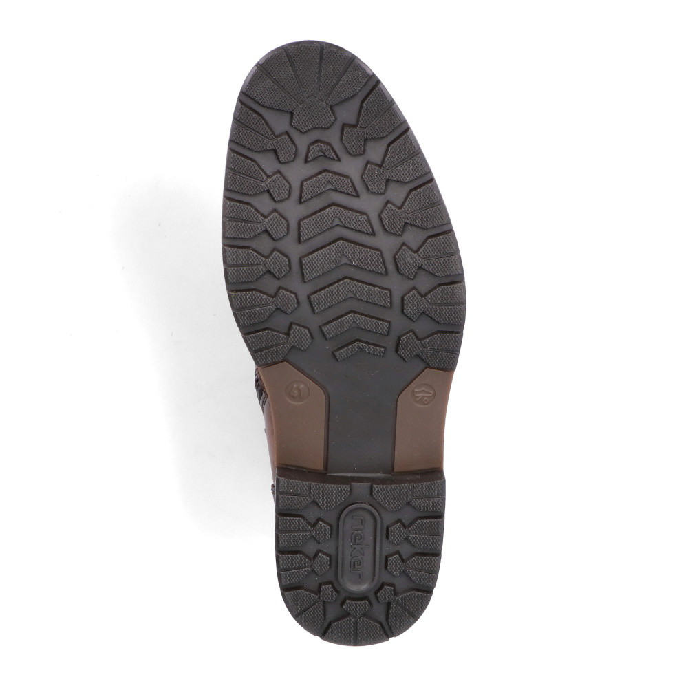 detail Pánská kotníková obuv RIEKER 13731-22 hnědá W5