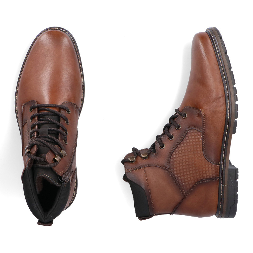 detail Pánská kotníková obuv RIEKER 13731-22 hnědá W5