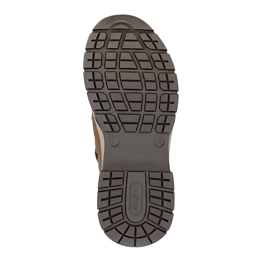 detail Pánská kotníková obuv RIEKER 30201-24 hnědá W5