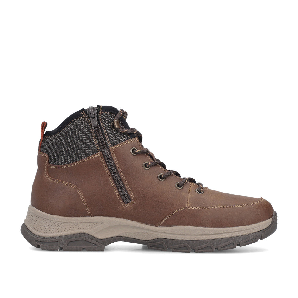 detail Pánská kotníková obuv RIEKER 30230-22 hnědá W5