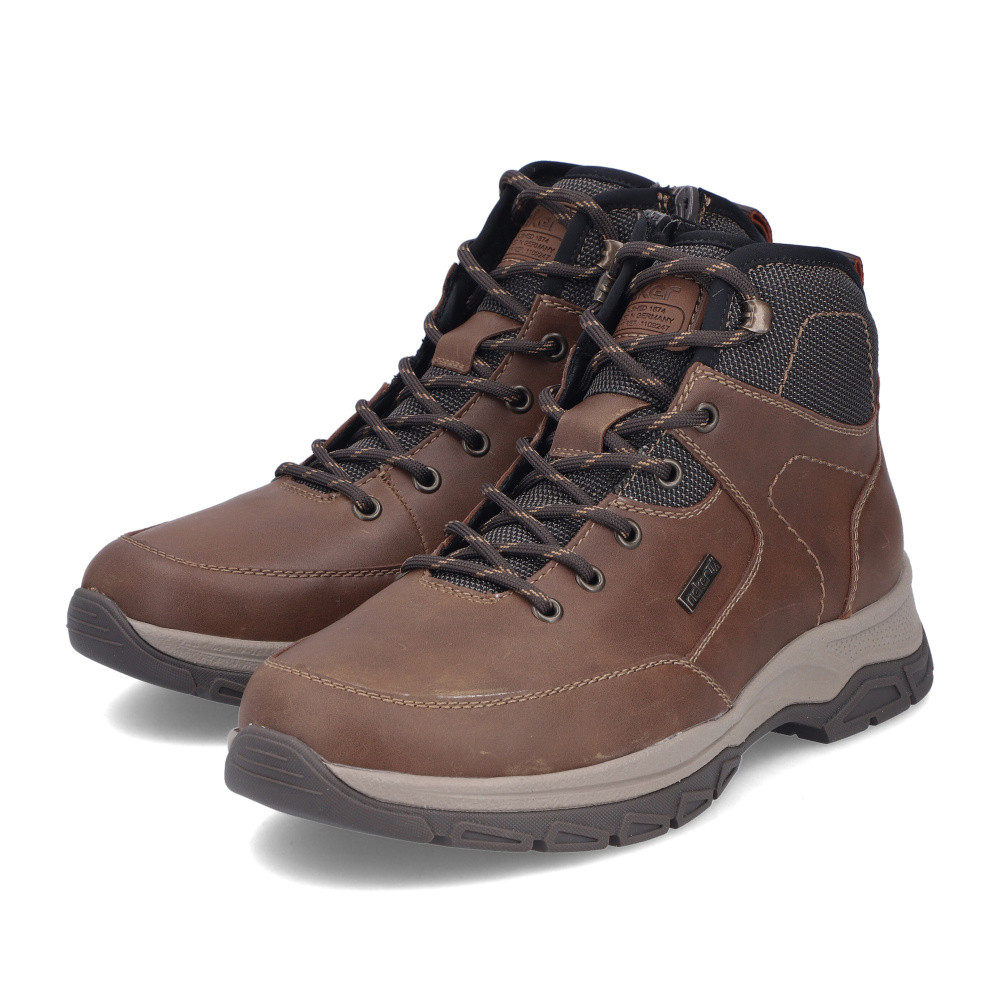 detail Pánská kotníková obuv RIEKER 30230-22 hnědá W5