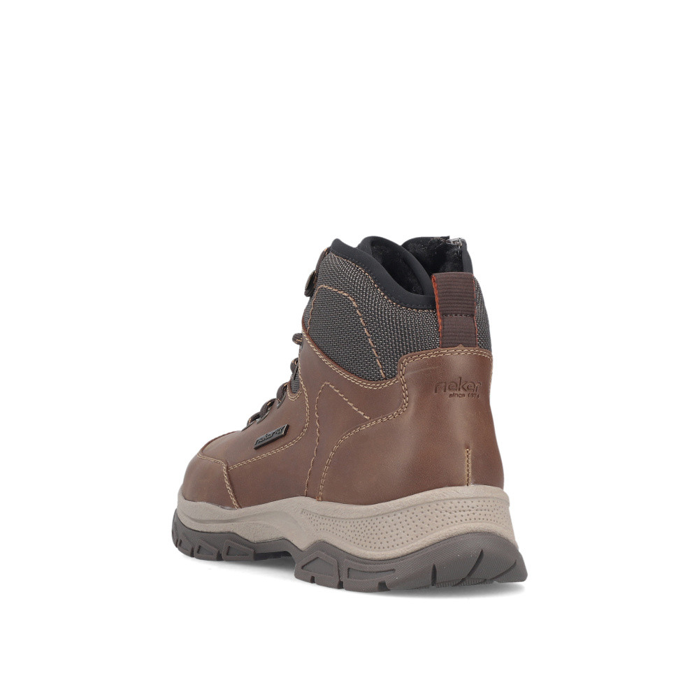detail Pánská kotníková obuv RIEKER 30230-22 hnědá W5