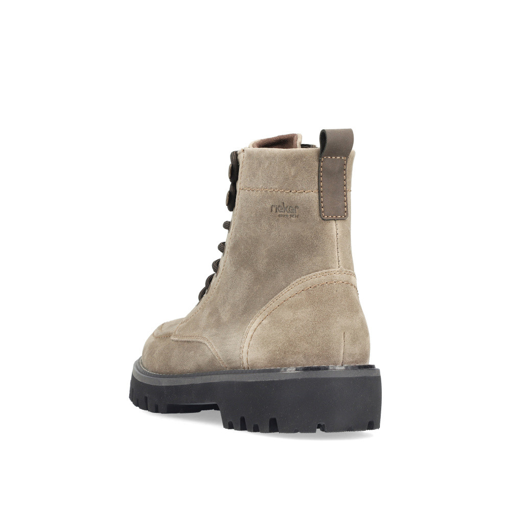 detail Pánská kotníková obuv RIEKER 30414-64 béžová W5