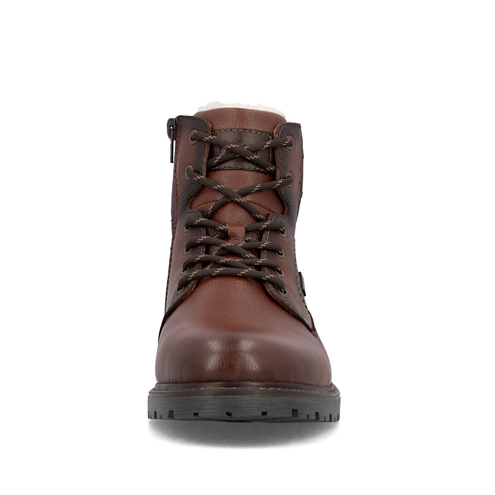 detail Pánská kotníková obuv RIEKER 32029-24 hnědá W5