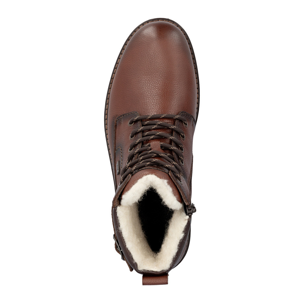 detail Pánská kotníková obuv RIEKER 32029-24 hnědá W5