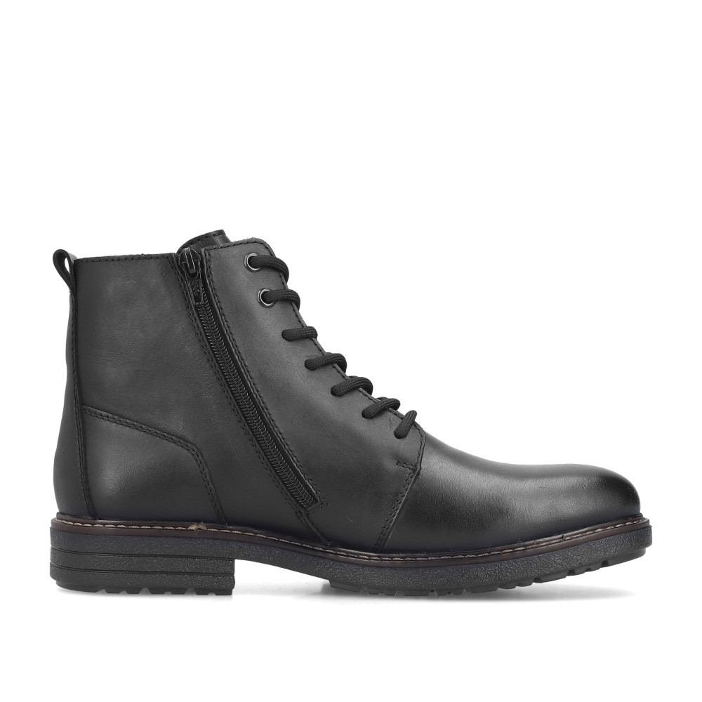 detail Pánská kotníková obuv RIEKER 33143-00 černá W5