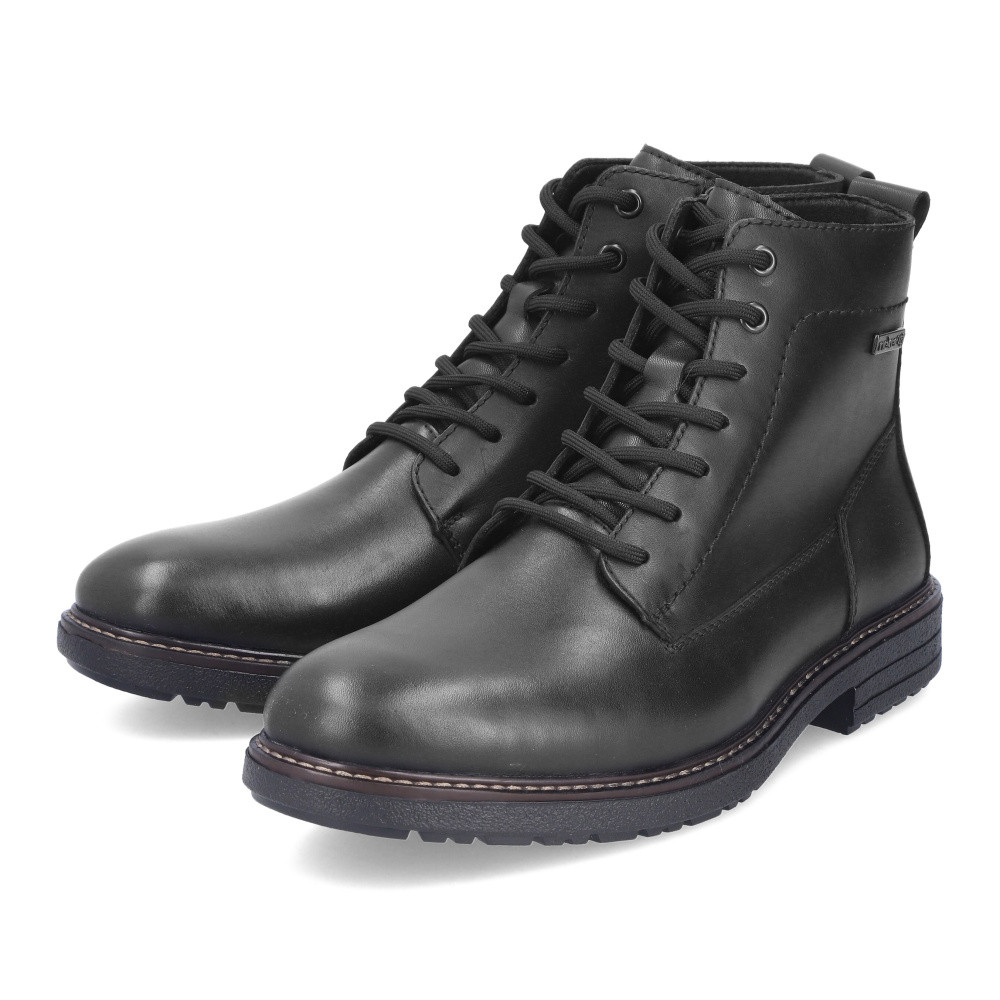 detail Pánská kotníková obuv RIEKER 33143-00 černá W5