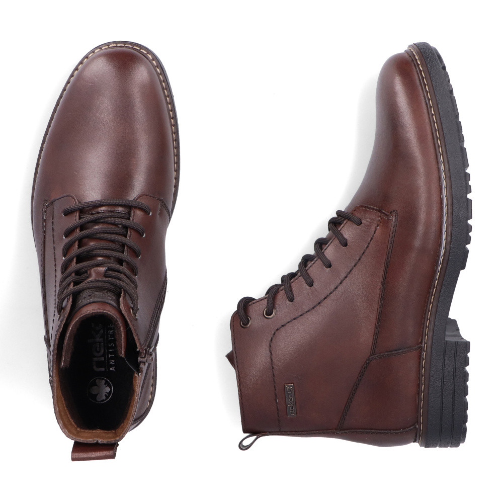 detail Pánská kotníková obuv RIEKER 33143-25 hnědá W5