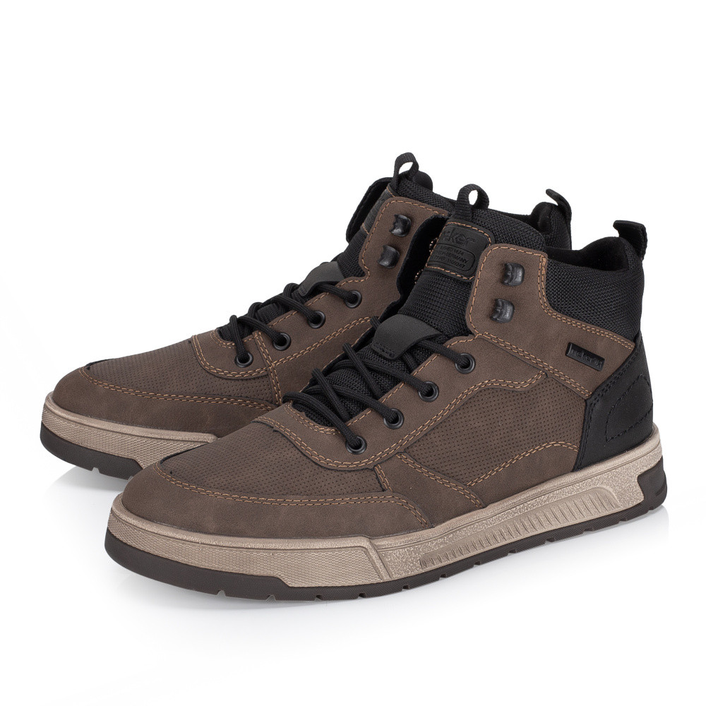 detail Pánská kotníková obuv RIEKER 36020-24 hnědá W5