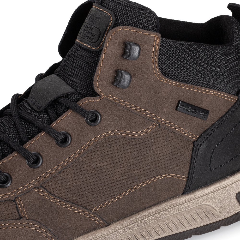 detail Pánská kotníková obuv RIEKER 36020-24 hnědá W5