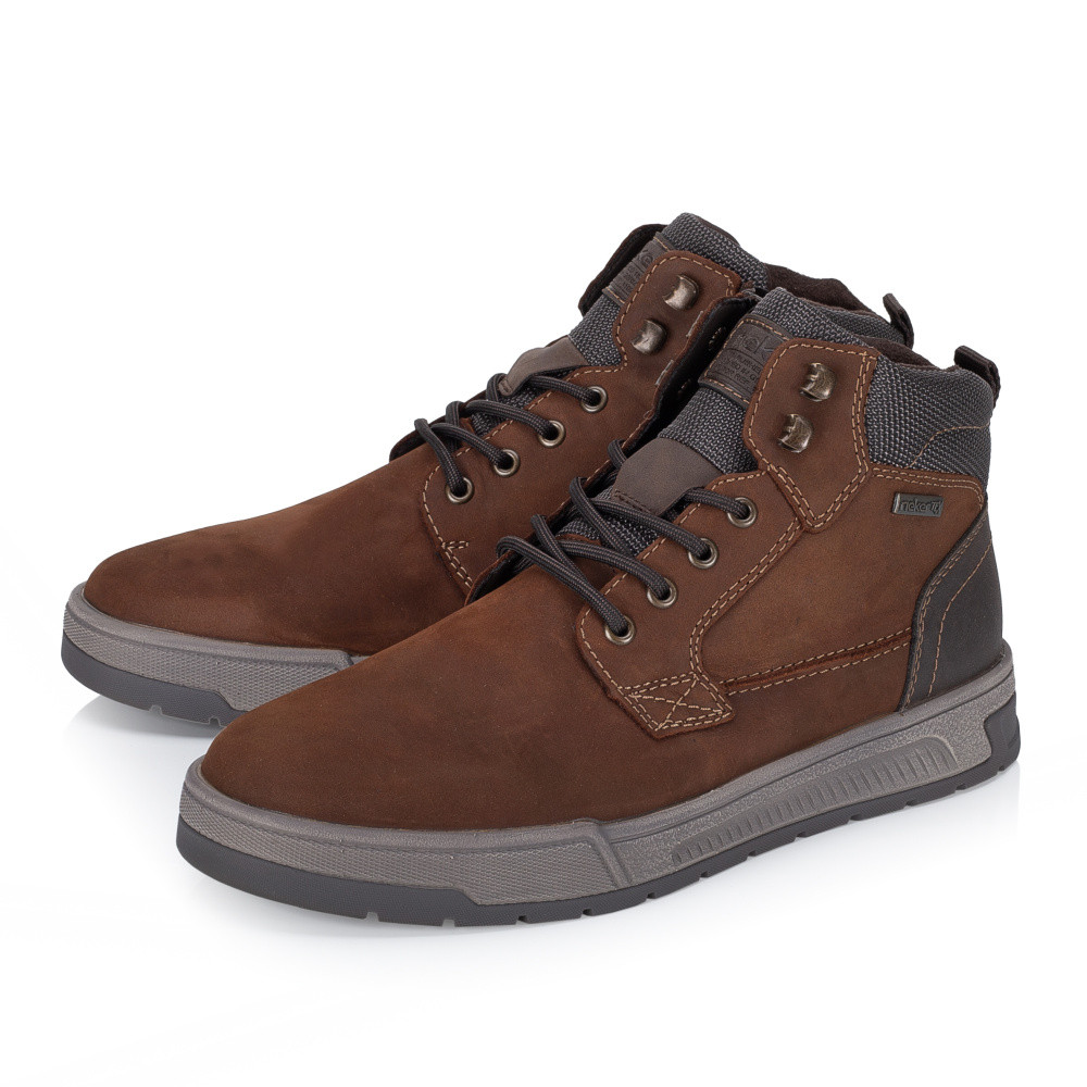 detail Pánská kotníková obuv RIEKER 36040-23 hnědá W5