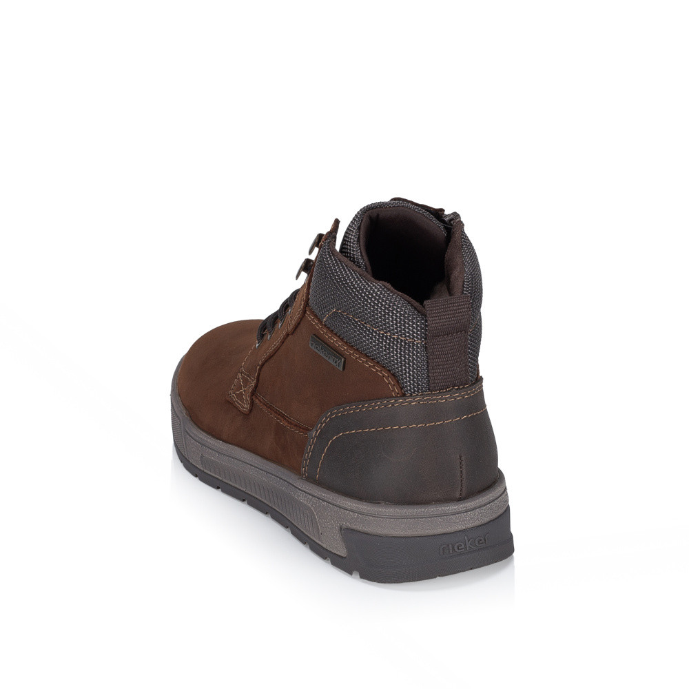 detail Pánská kotníková obuv RIEKER 36040-23 hnědá W5
