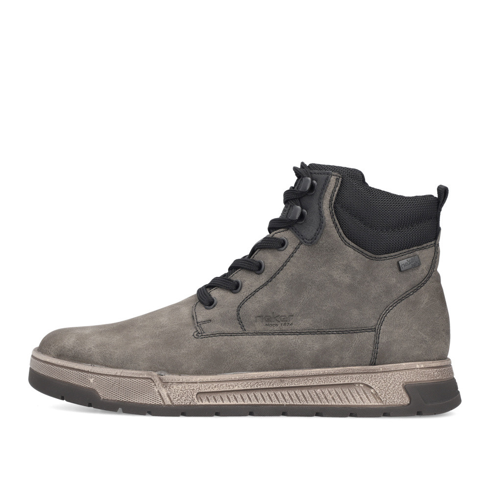 detail Pánská kotníková obuv RIEKER 36044-25 hnědá W5