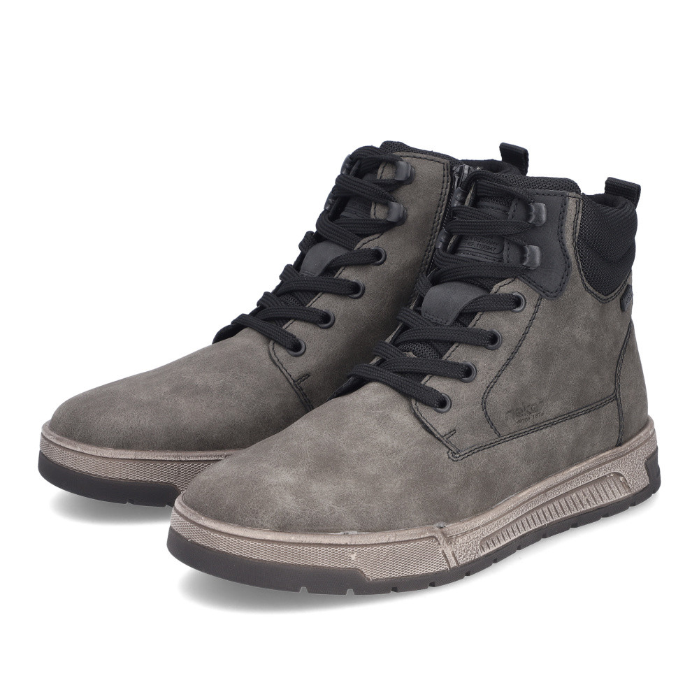 detail Pánská kotníková obuv RIEKER 36044-25 hnědá W5