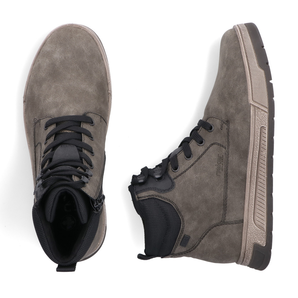 detail Pánská kotníková obuv RIEKER 36044-25 hnědá W5