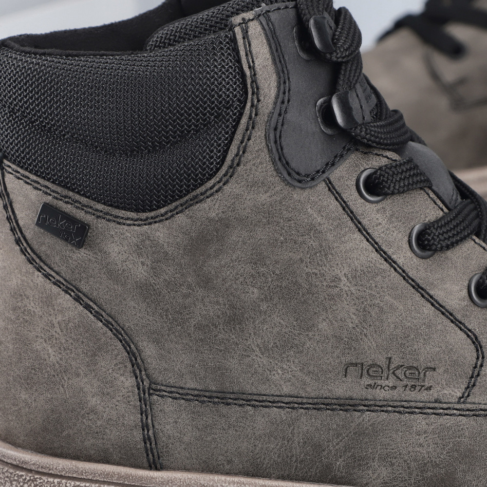 detail Pánská kotníková obuv RIEKER 36044-25 hnědá W5