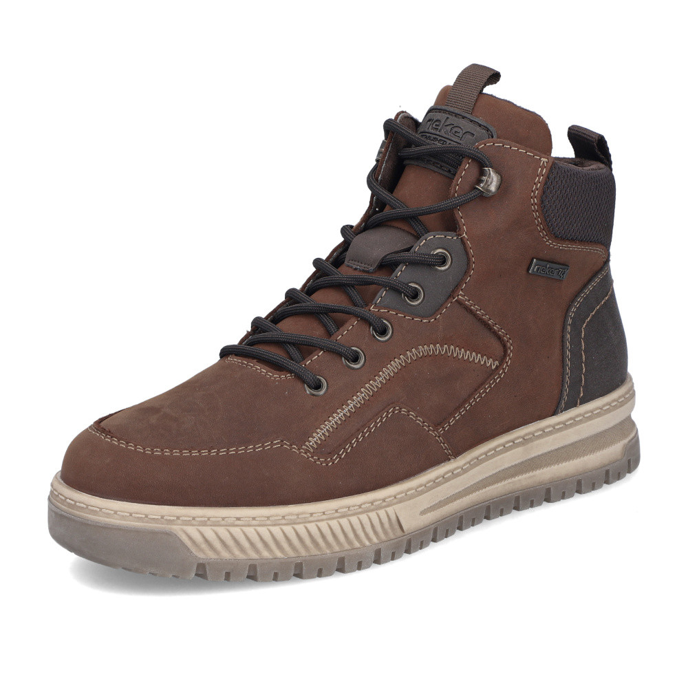 detail Pánská kotníková obuv RIEKER 38554-22 hnědá W5